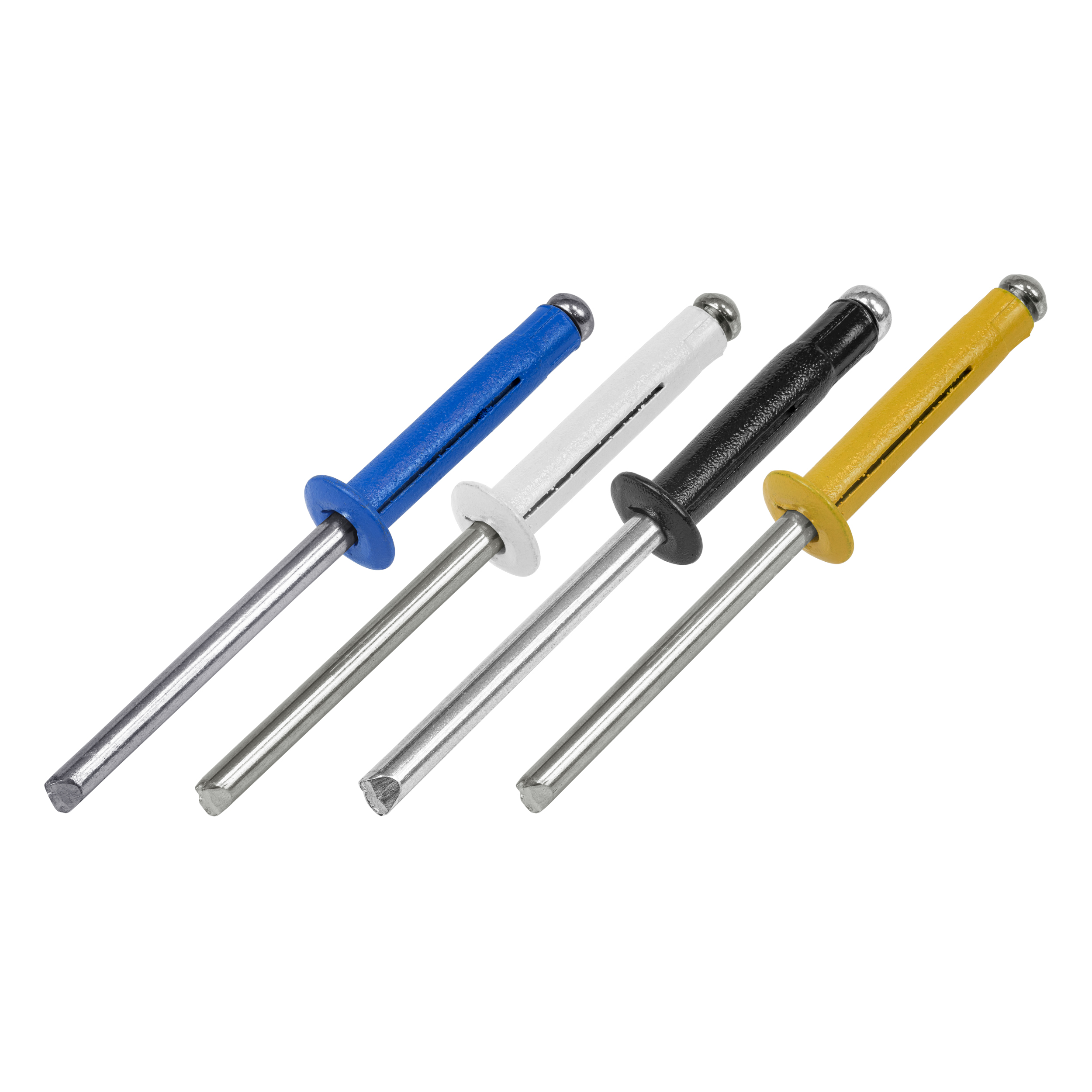 336014820 SARIV NAGEL AL/AL 4,8 X 20 ZWART RAL 9005